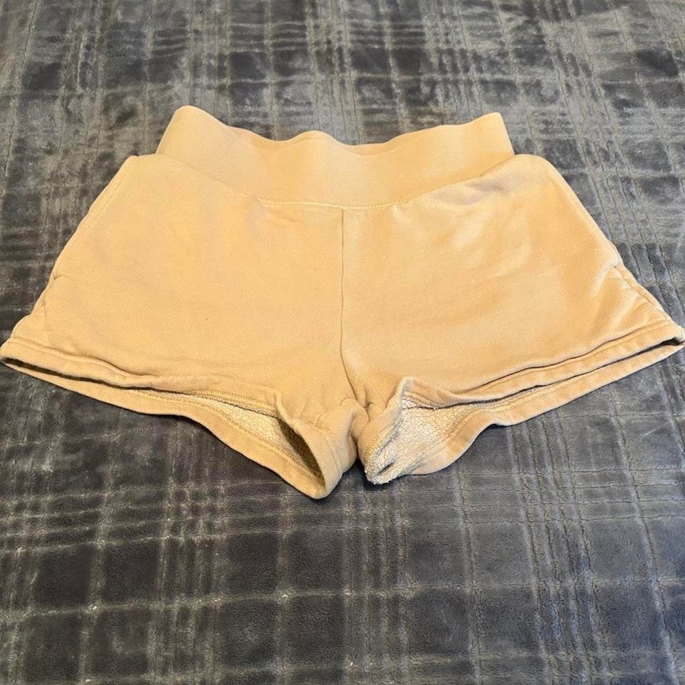 tan shorts